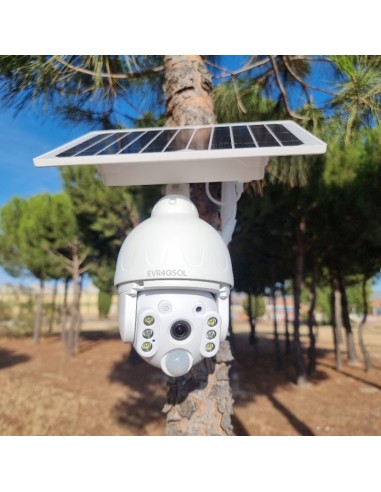 CAMARA SOLAR CON TARJETA 4G Soporte Tecnico incluido 3 años garantia