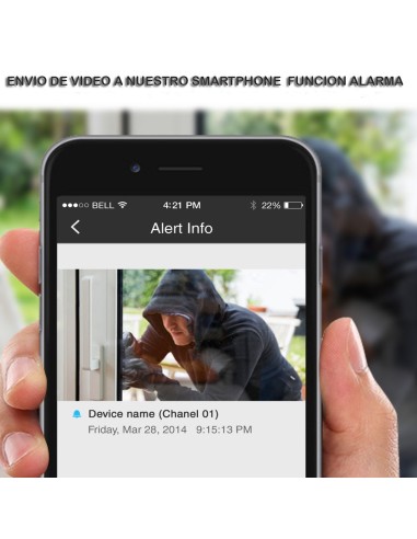 kit camaras de vigilancia oculto de una camara